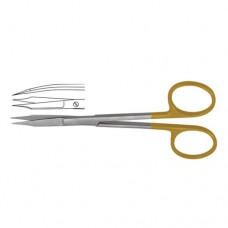 TC Goldman-Fox Gum Scissor Curved Stainless Steel, 13 cm - 5"